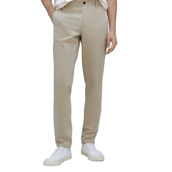 Everlane NWT The Performance Chino Uniform Pants Slim Fit Khaki Taupe 30 x 32 - Picture 1 of 9